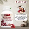 Plant Based Astaxanthin 6 mg for Eye, Joint & Skin Health - 60 Veg Capsules