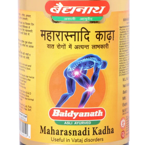 Baidyanath Maharasnadi Kadha Useful in Vataj Disorder